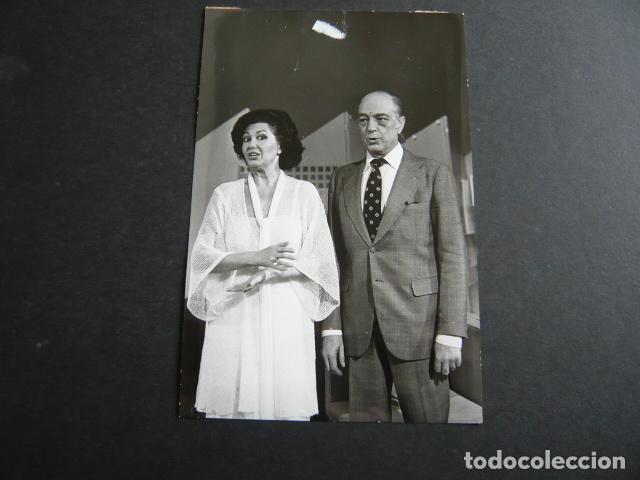 Kino: JOSE MARIA RODERO ACTOR CON ELVIRA QUINTILLA ACTRIZ ANTIGUA FOTOGRAFIA ORIGINAL 12 X 18 CM