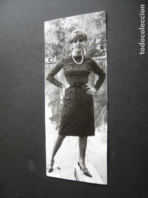 Kino: ANGELA BRAVO ACTRIZ ANTIGUA FOTOGRAFIA ORIGINAL 9 X 23 CM