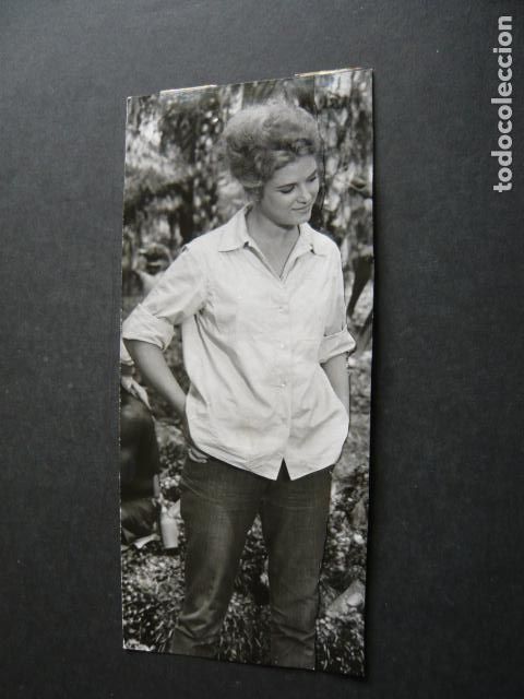 Kino: ANGELA BRAVO ACTRIZ ANTIGUA FOTOGRAFIA ORIGINAL 8 X 18CM