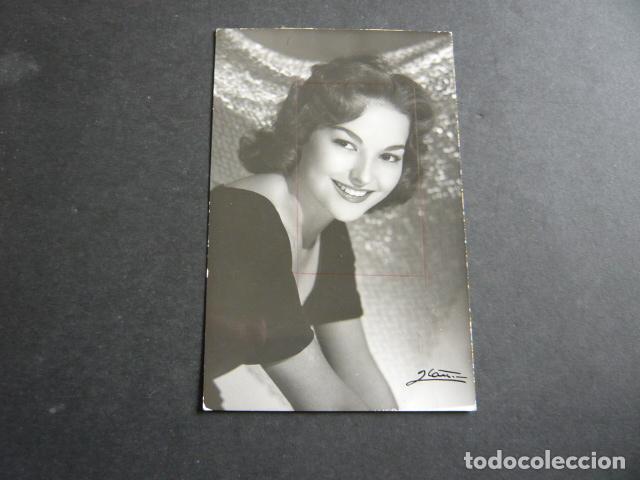 Kino: LICIA CALDERON ACTRIZ ANTIGUA FOTOGRAFIA ORIGINAL 14 X 9 CM