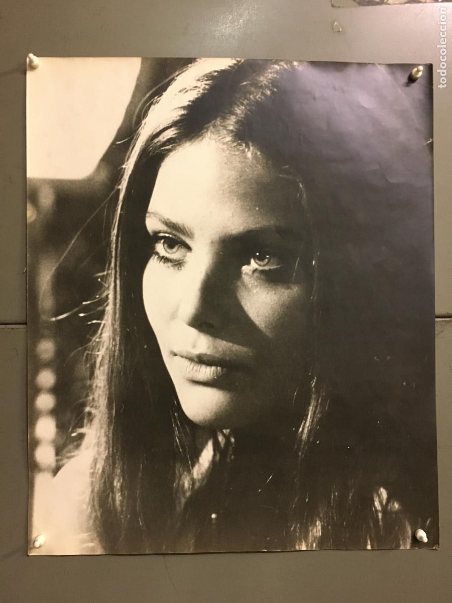 Kino: R0243 ORNELLA MUTI FOTO B/N ORIGINAL ESPA&Ntilde;OLA 50X60