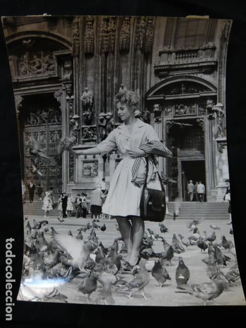 Kino: BRUNELDA BOVO ACTRIZ ANTIGUA FOTOGRAFIA ORIGINAL 18 X 24 CM