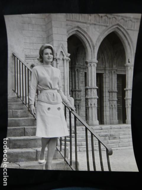 Cin&eacute;ma: ANGIE DICKINSON ACTRIZ ANTIGUA FOTOGRAFIA ORIGINAL 18 X 20 CM