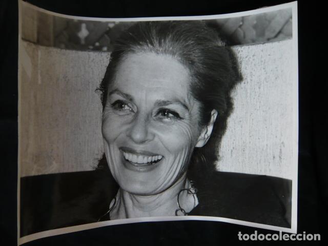 Cinema: VIVECA LINFORDS ACTRIZ ANTIGUA FOTOGRAFIA ORIGINAL 18 X 24 CM