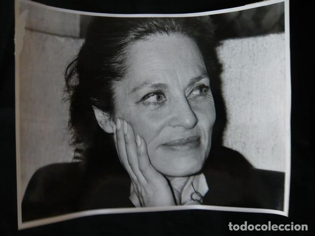 Cinema: VIVECA LINFORDS ACTRIZ ANTIGUA FOTOGRAFIA ORIGINAL 18 X 24 CM