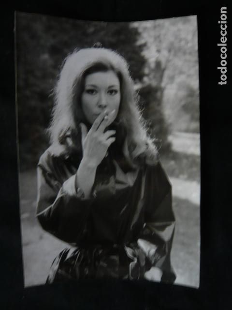 Kino: CLAUDE GRAVY ACTRIZ ANTIGUA FOTOGRAFIA ORIGINAL 9 X 13.5 CM