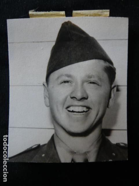 Kino: MICKEY ROONEY ACTOR ANTIGUA FOTOGRAFIA ORIGINAL 6 X 7 CM