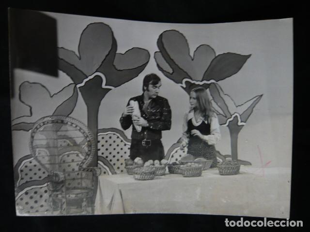 Cinema: UN GLOBO, DOS GLOBOS, TRES GLOBOS PROGRAMA INFANTIL TVE ANTIGUA FOTOGRAFIA ORIGINAL 18 X 13 CM