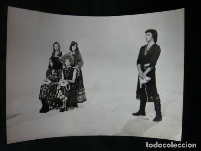 Cinema: HISTORIAS CON LETRA Y MUSICA SERIE TVE ANTIGUA FOTOGRAFIA ORIGINAL 18 X 13 CM