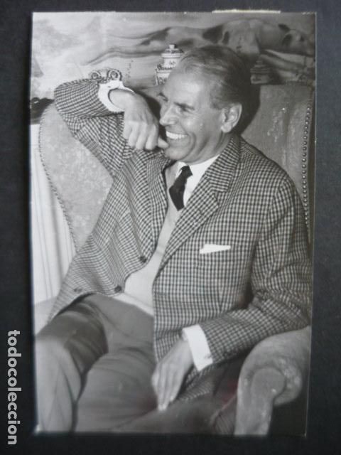 Cin&eacute;ma: O. W. FISHER ACTOR EN MADRID ANTIGUA FOTOGRAFIA ORIGINAL 12 X 18 CM