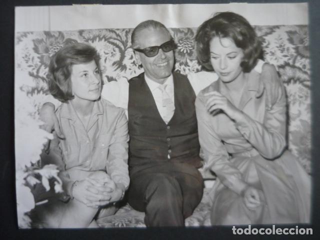Cine: O. W. FISHER ACTOR EN MADRID ANTIGUA FOTOGRAFIA ORIGINAL 18 X 24 CM