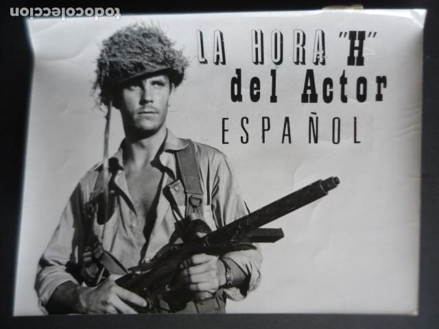 Cine: PEDRO OSINAGA ACTOR ANTIGUA FOTOGRAFIA ORIGINAL 18 X 24 CM
