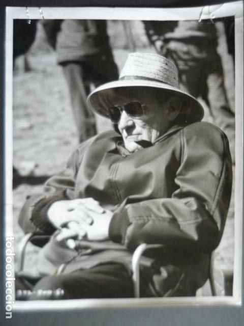 Cin&eacute;ma: TREVOR HOWARD ACTOR ANTIGUA FOTOGRAFIA ORIGINAL 18 X 24 CM