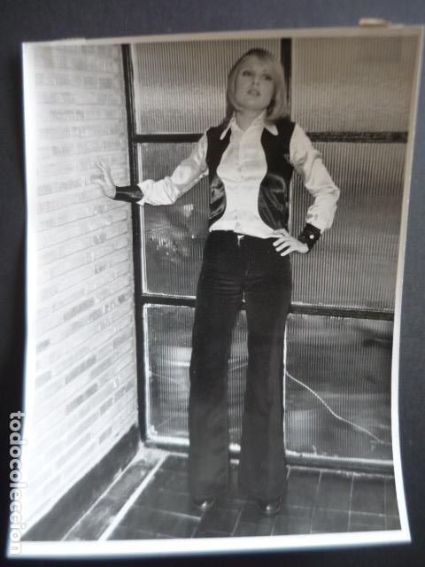 Kino: MARIA JOSE ROMAN ACTRIZ ANTIGUA FOTOGRAFIA ORIGINAL 18 X 24 CM