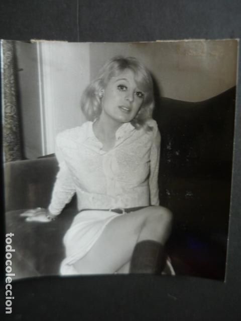 Kino: MARIA JOSE ROMAN ACTRIZ ANTIGUA FOTOGRAFIA ORIGINAL 11 X 11,5 CM