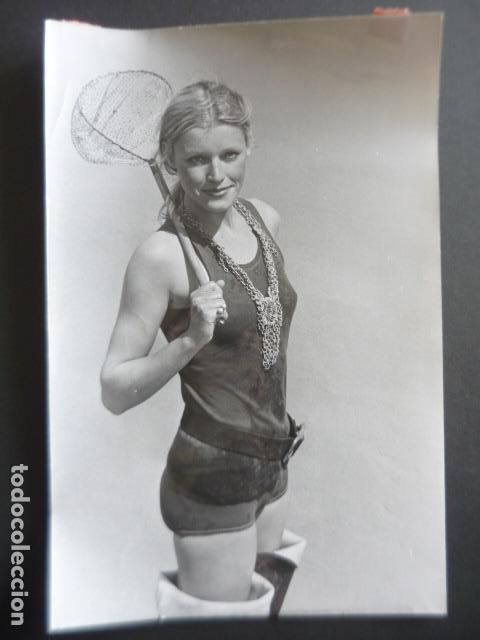 Kino: BARBARA TRENTHAM ACTRIZ ANTIGUA FOTOGRAFIA ORIGINAL 20 X 30 CM