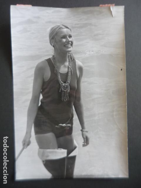 Kino: BARBARA TRENTHAM ACTRIZ ANTIGUA FOTOGRAFIA ORIGINAL 20 X 30 CM