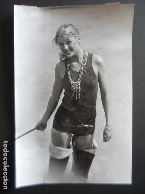 Kino: BARBARA TRENTHAM ACTRIZ ANTIGUA FOTOGRAFIA ORIGINAL 20 X 30 CM
