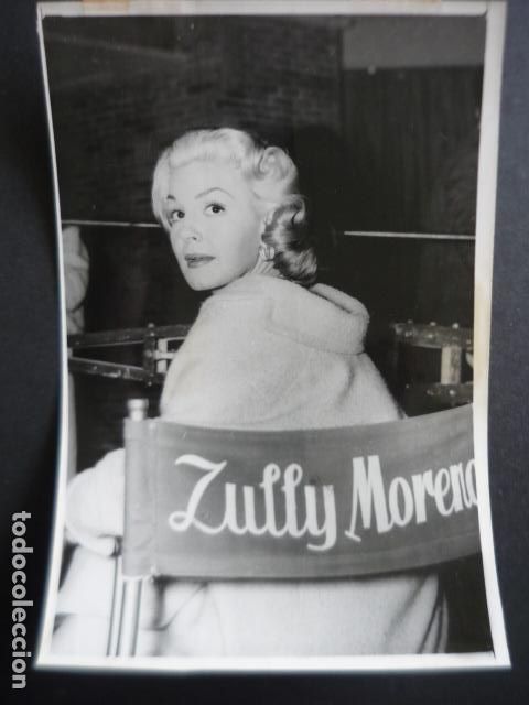Kino: ZULLY MORENO ACTRIZ ANTIGUA FOTOGRAFIA ORIGINAL 18 X 12 CM