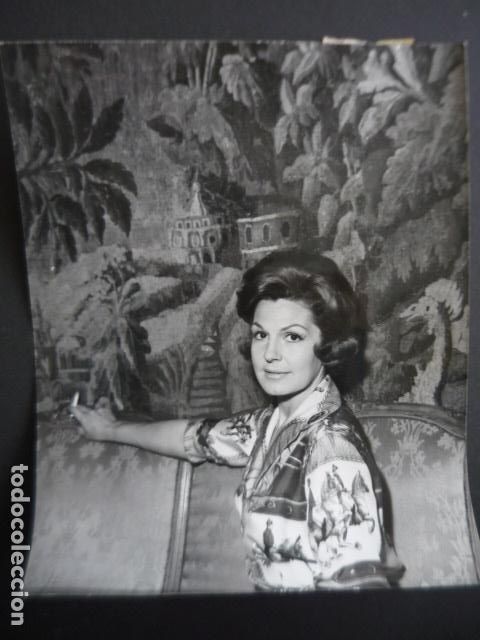 Cinema: ZULLY MORENO ACTRIZ ANTIGUA FOTOGRAFIA ORIGINAL 21 X 25 CM