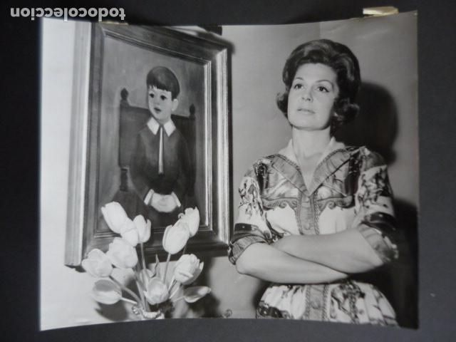 Cinema: ZULLY MORENO ACTRIZ ANTIGUA FOTOGRAFIA ORIGINAL 21 X 26 CM