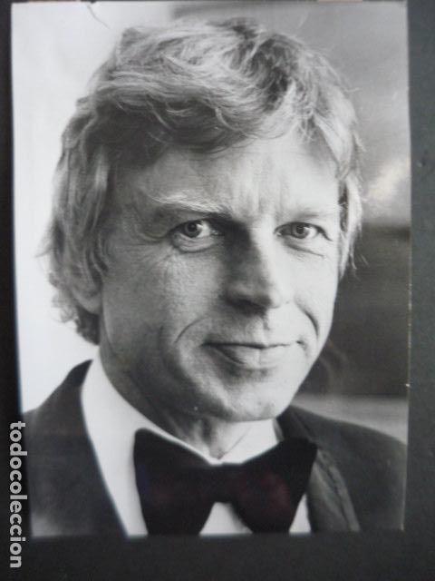 Cine: HARDY KRUGER ACTOR ANTIGUA FOTOGRAFIA ORIGINAL 17 X 12 CM