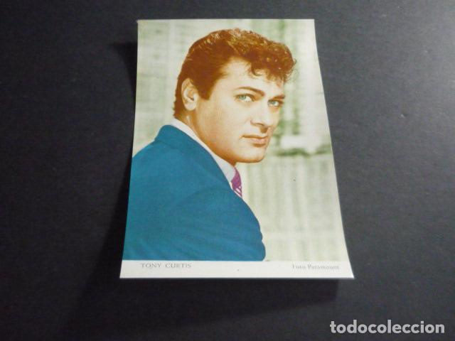 Cine: TONY CURTIS ACTOR TARJETA PUBLICITARIA