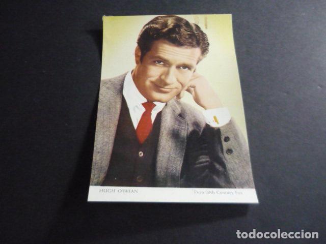 Cine: HUGH O&acute;BRIAN ACTOR TARJETA PUBLICITARIA