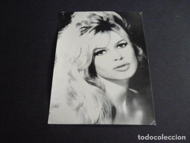 Cine: BRIGITTE BARDOT ACTRIZ TARJETA PUBLICITARIA