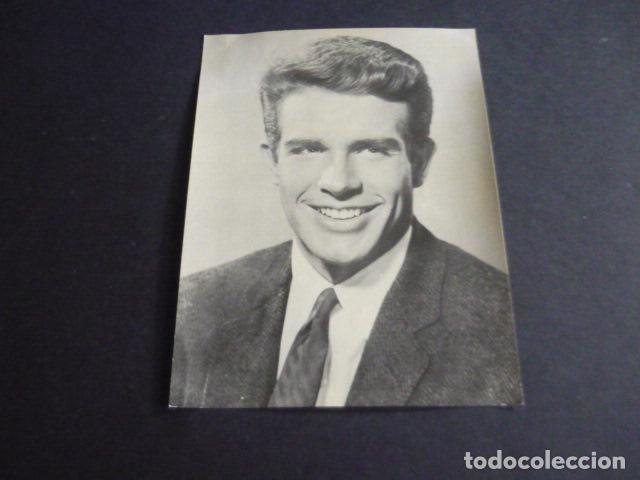 Cine: WARREN BEATTY ACTOR TARJETA PUBLICITARIA