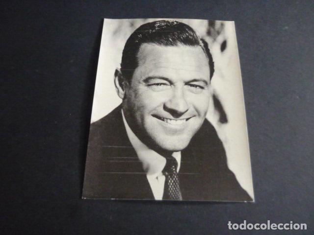 Cine: WILLIAM HOLDEN ACTOR TARJETA PUBLICITARIA