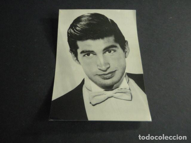 Cine: GEORGE HAMILTON ACTOR TARJETA PUBLICITARIA