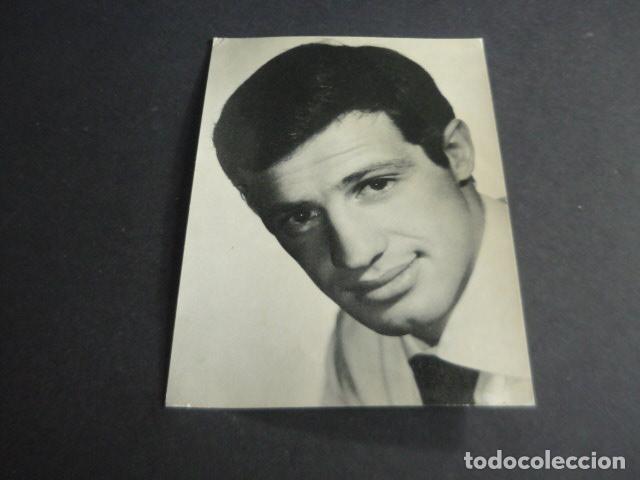 Cine: JEAN PAUL BELMONDO ACTOR TARJETA PUBLICITARIA