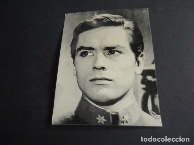 Cinema: ALAIN DELON ACTOR TARJETA PUBLICITARIA