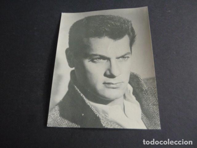 Cinema: TONY CURTIS ACTOR TARJETA PUBLICITARIA