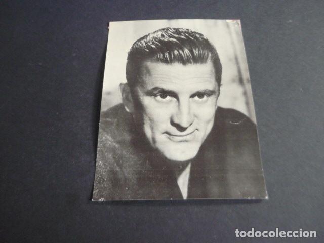 Cinema: KIRK DOUGLAS ACTOR TARJETA PUBLICITARIA