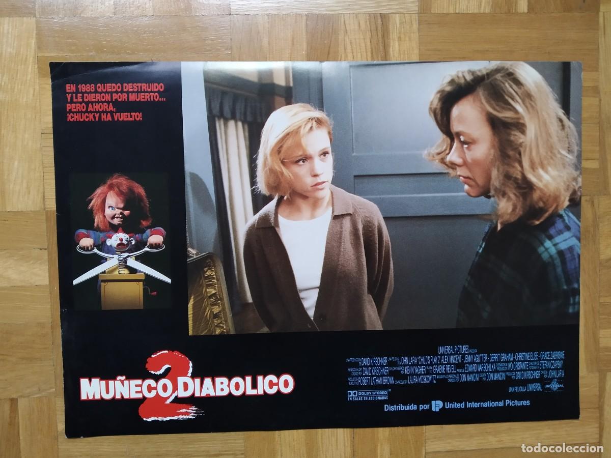 Cinema: FOTOCROMO MU&Ntilde;ECO DIABOLICO 2 CHUCKY CHILD`S PLAY 2 DAVID KIRSCHNER