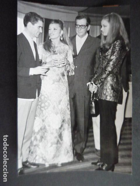 Cinema: CLAUDINE AUGER ACTRIZ ANTIGUA FOTOGRAFIA ORIGINAL 18 X 13 CM