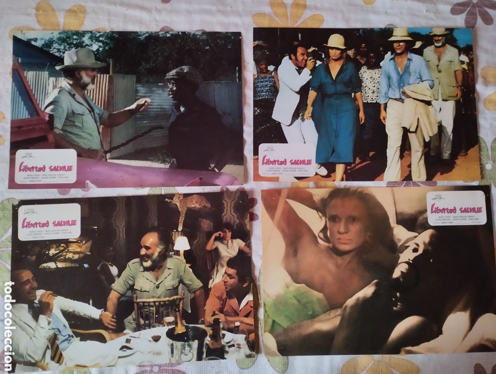 Cine: 12 FOTOCROMOS - LIBERTAD SALVAJE - SER COMPLETO