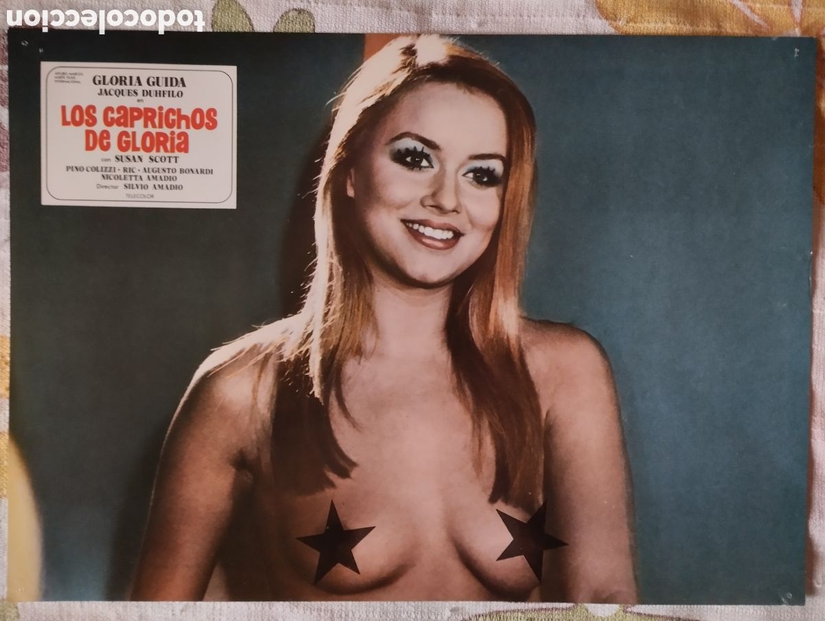 Cine: 11 FOTOCROMOS - LOS CAPRICHOS DE GLORIA - GLORIA GUIDA