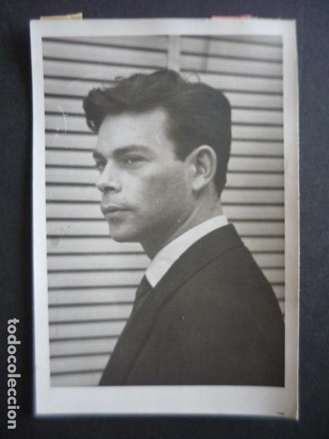 Cinema: SERGIO VIDAL ACTOR ANTIGUA FOTOGRAFIA ORIGINAL 12 X 17 CM