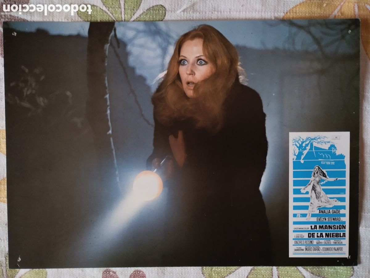 Cine: 11 FOTOCROMOS - LA MANSION DE LA NIEBLA