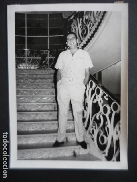 Cinema: JUAN JOSE ALONSO MILLAN ACTOR ANTIGUA FOTOGRAFIA ORIGINAL 18 X 13 CM