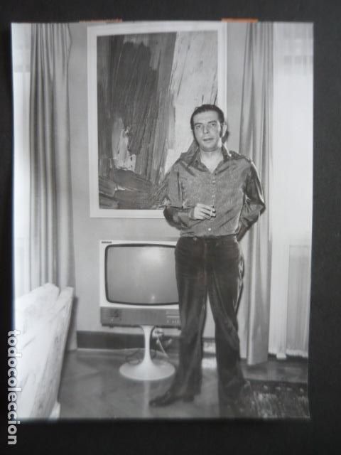 Cinema: JUAN JOSE ALONSO MILLAN ACTOR ANTIGUA FOTOGRAFIA ORIGINAL 24 X 18 CM
