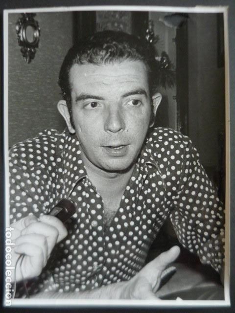 Cine: JUAN JOSE ALONSO MILLAN ACTOR ANTIGUA FOTOGRAFIA ORIGINAL 24 X 18 CM