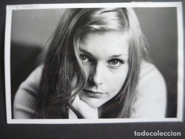 Cine: CAROL LINLEY ACTRIZ ANTIGUA FOTOGRAFIA ORIGINAL 22 X 16 CM