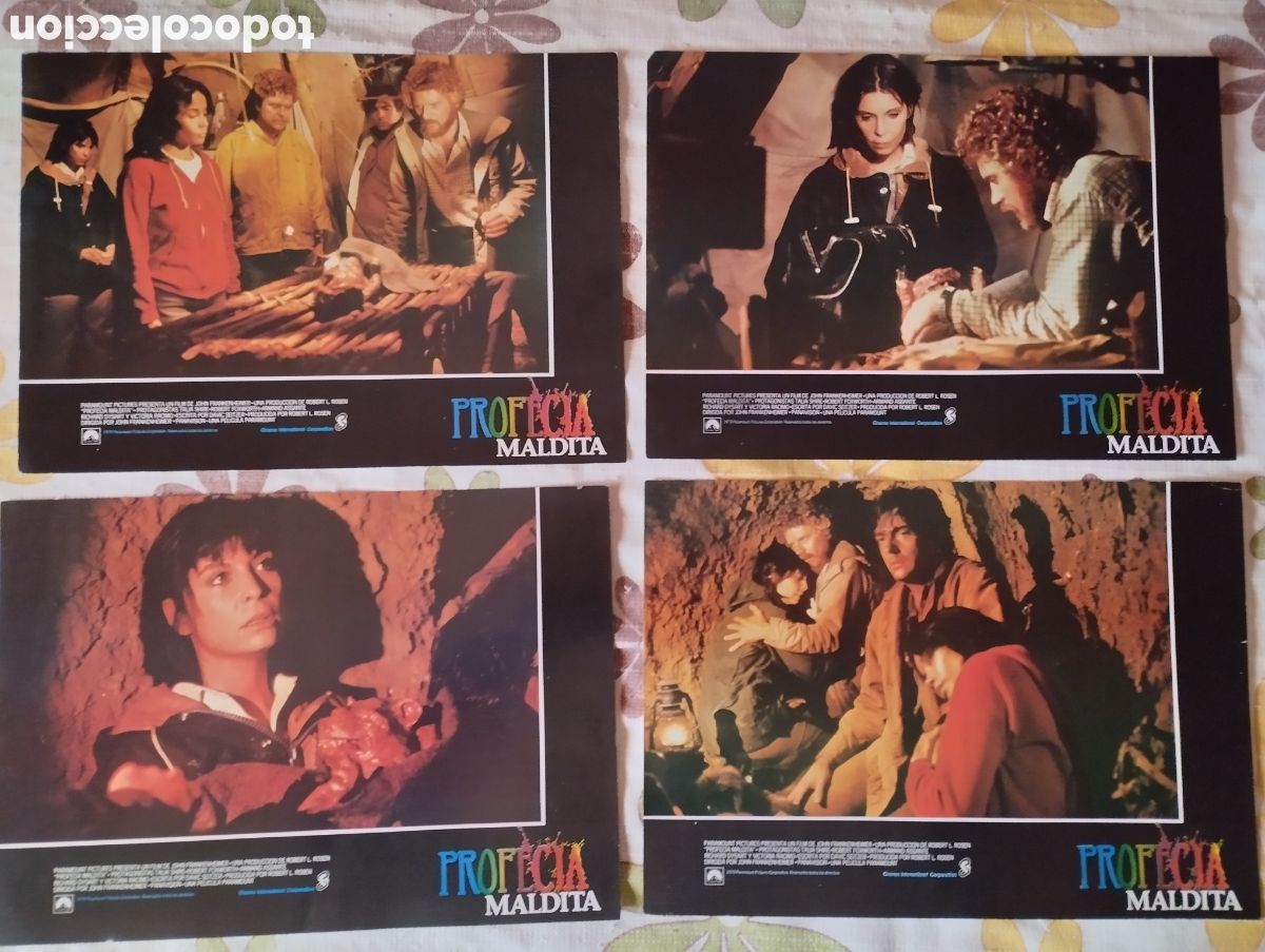Cine: 12 FOTOCROMOS - PROFECIA MALDITA - SET COMPLETO