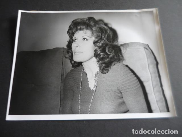 Cinema: CHARO SORIANO ACTRIZ ANTIGUA FOTOGRAFIA ORIGINAL 18 X 24 CM