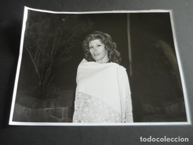 Cine: CHARO SORIANO ACTRIZ ANTIGUA FOTOGRAFIA ORIGINAL 18 X 24 CM