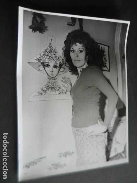 Cin&eacute;ma: CHARO SORIANO ACTRIZ ANTIGUA FOTOGRAFIA ORIGINAL 18 X 24 CM